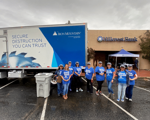 Vista Bank, formerly Hillcrest Bank Doing Good Week