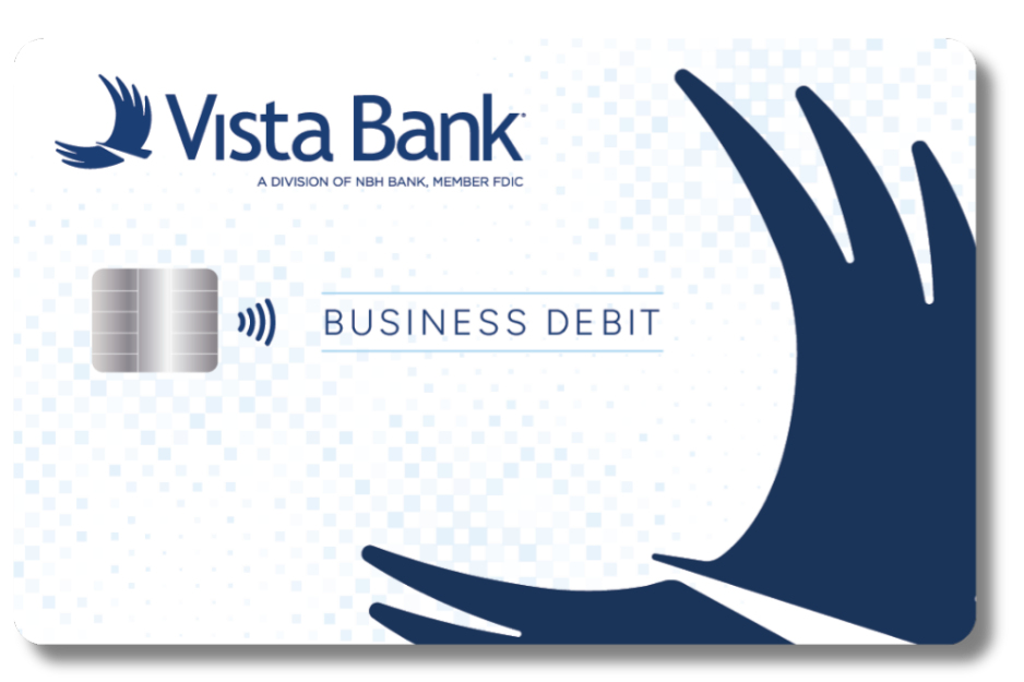 Vista Bank Business Debit Card